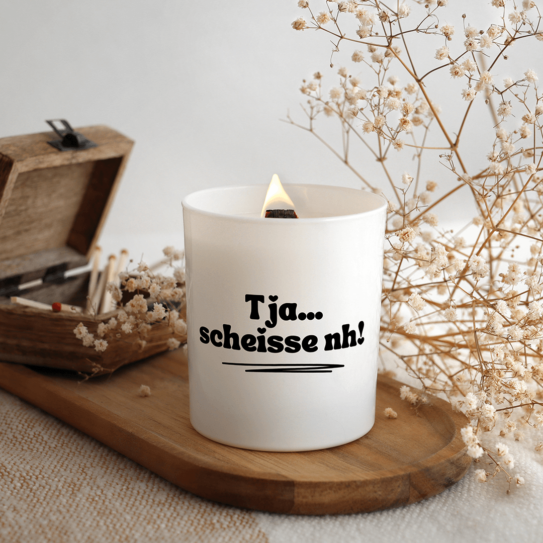KDH Duftkerze | Tja ... Scheiße NH!