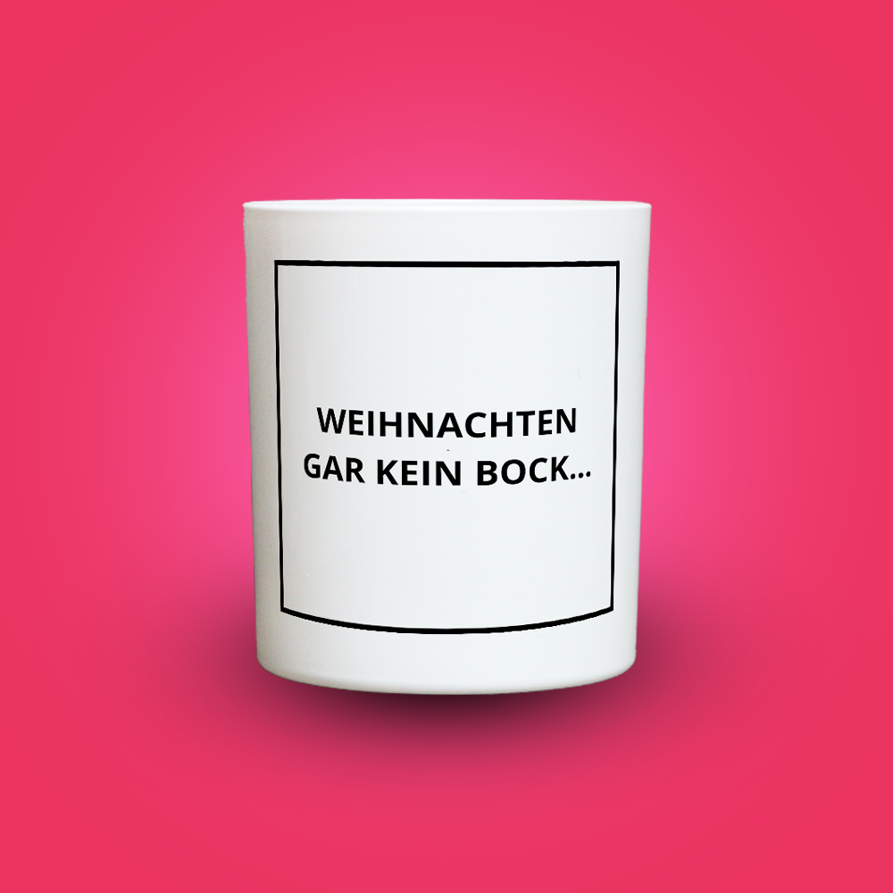 Kerzen der Herzen Lustige Duftkerze mit Spruch im Glas