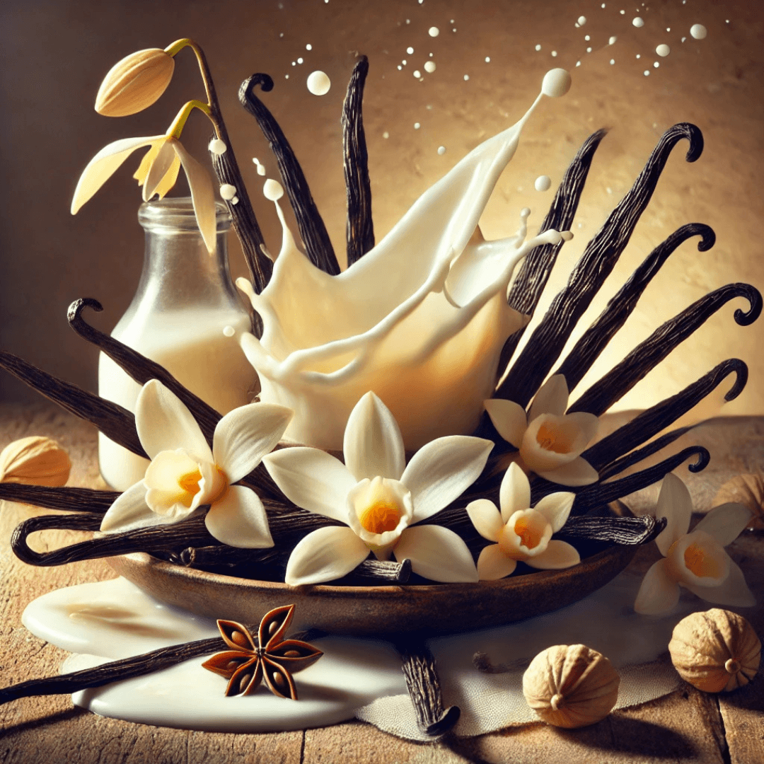 Cremige Vanille