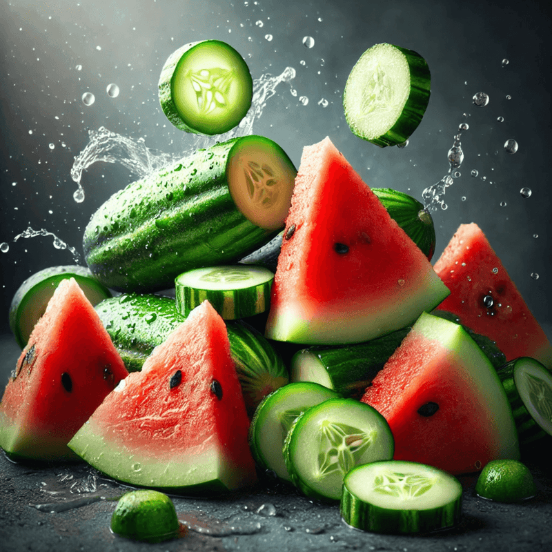 Gurken Melonen Oase