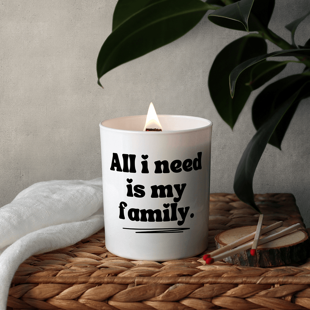 KDH  Duftkerze | All I need is my Family.