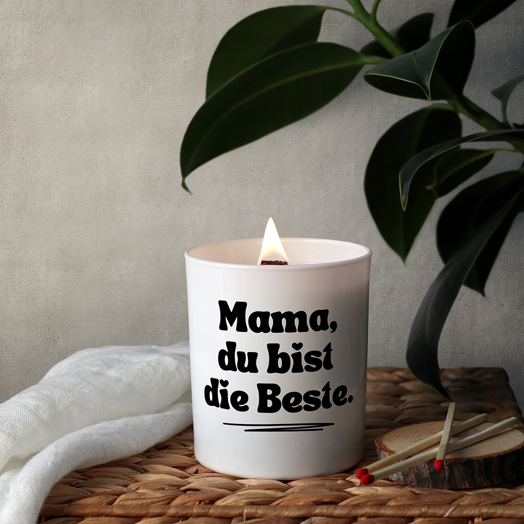 KDH  Duftkerze | Mama, du bist die Beste.
