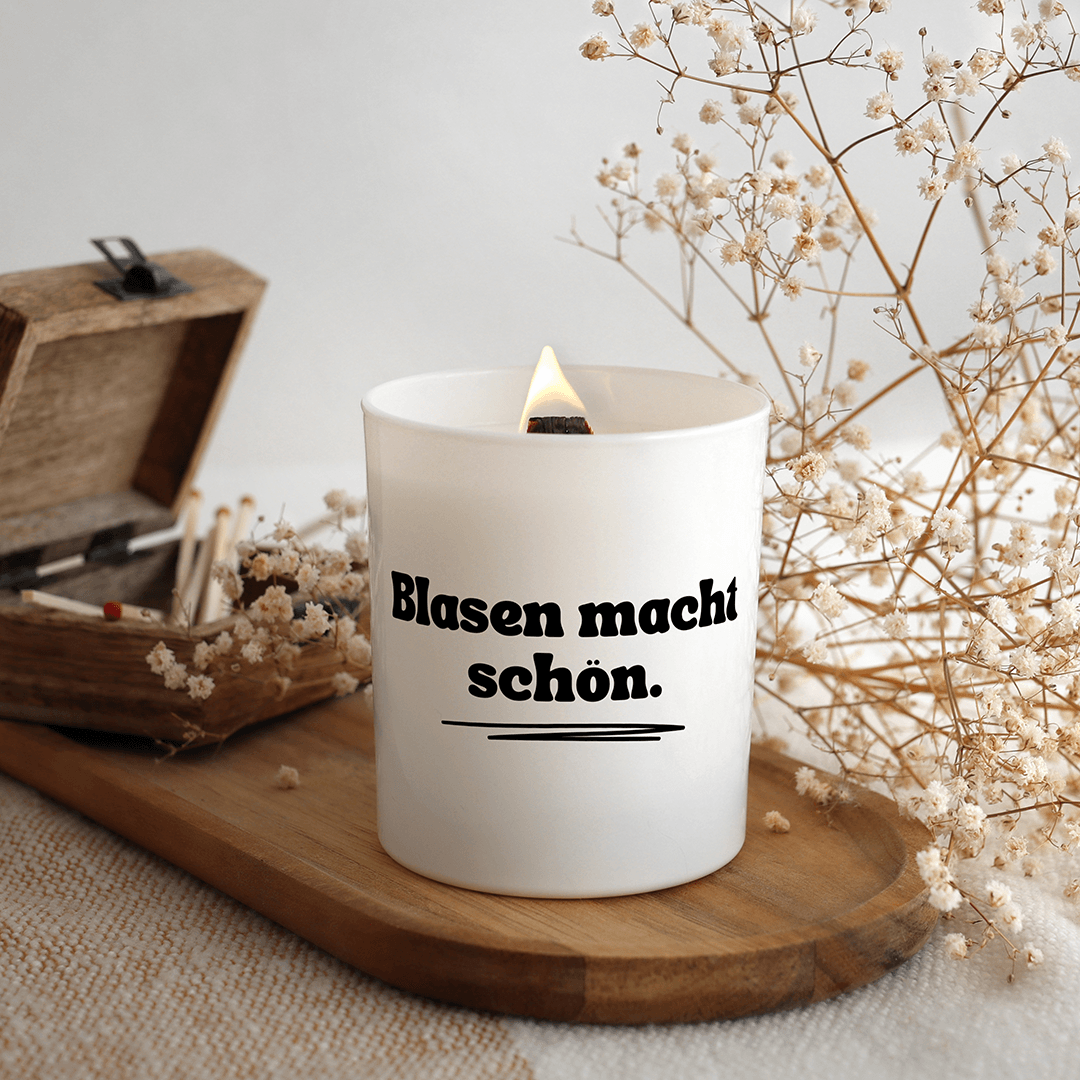 KDH  Duftkerze | Blasen macht schön.