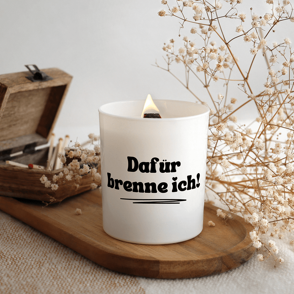 KDH  Duftkerze | Dafür brenne ich!