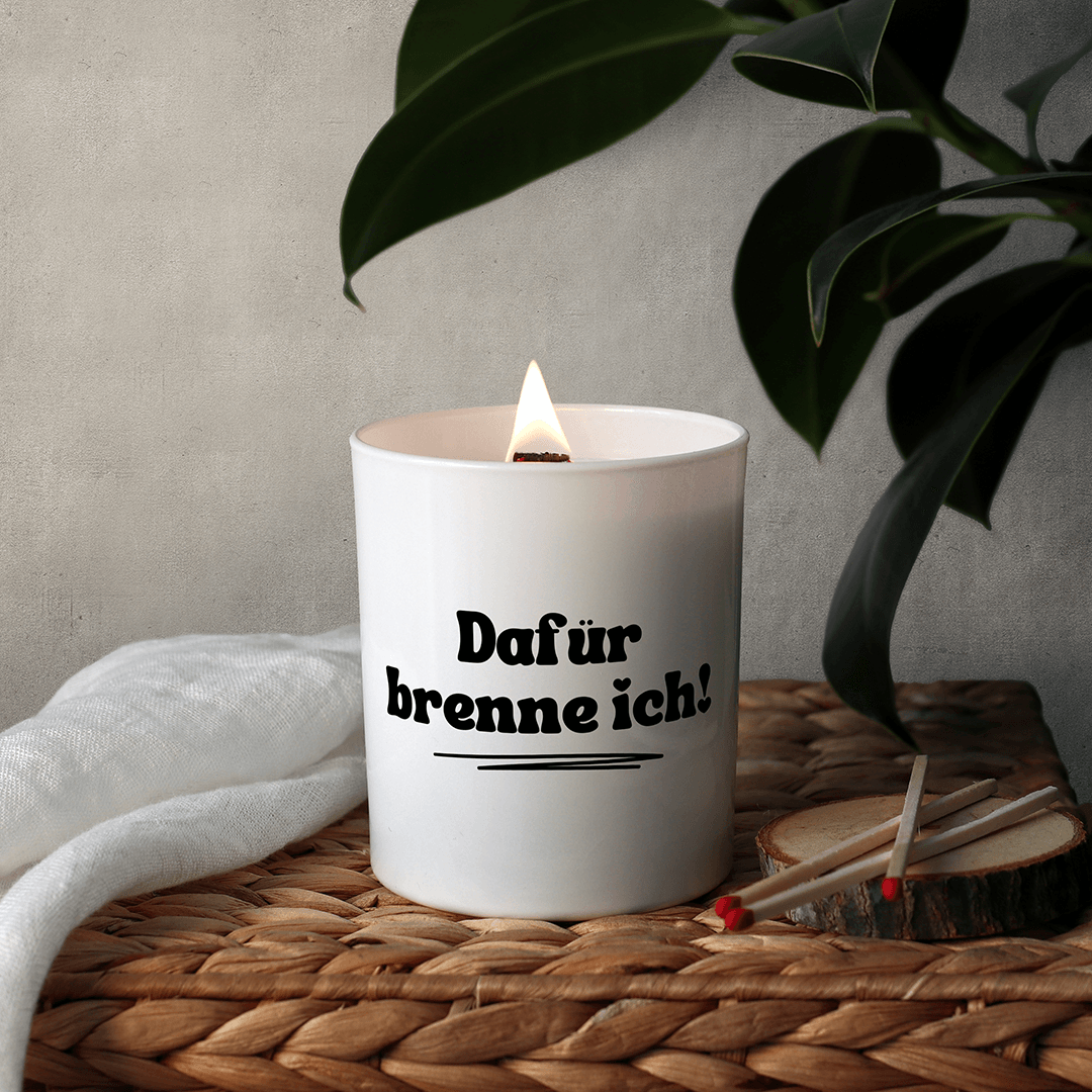 KDH  Duftkerze | Dafür brenne ich!