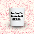 Duftkerze „Danke für deine tolle Arbeit!“ von Kerzen der Herzen, Sojawachs im Glas