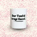 Duftkerze „Der Teufel trägt Gucci.“ von Kerzen der Herzen, Sojawachs im Glas