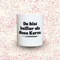 Duftkerze „Du bist heißer als diese Kerze.“ von Kerzen der Herzen, Sojawachs im Glas
