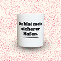 Duftkerze „Du bist mein sicherer Hafen.“ von Kerzen der Herzen, Sojawachs im Glas
