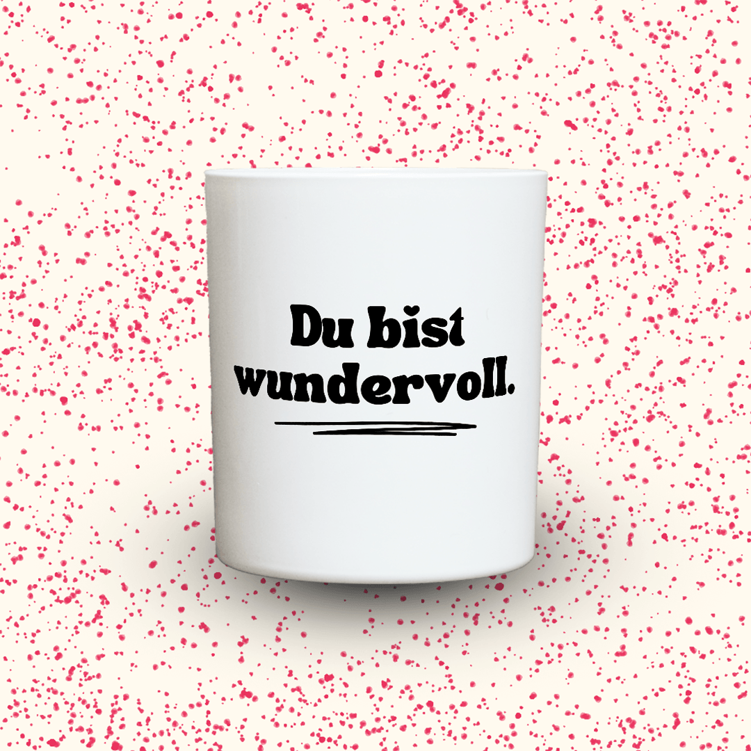 KDH  Duftkerze | Du bist wundervoll.