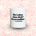Duftkerze „Ein Leben ohne dich? Unvorstellbar.“ von Kerzen der Herzen, Sojawachs im Glas