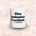 Duftkerze „Eine hodenlose Frechheit.“ von Kerzen der Herzen, Sojawachs im Glas