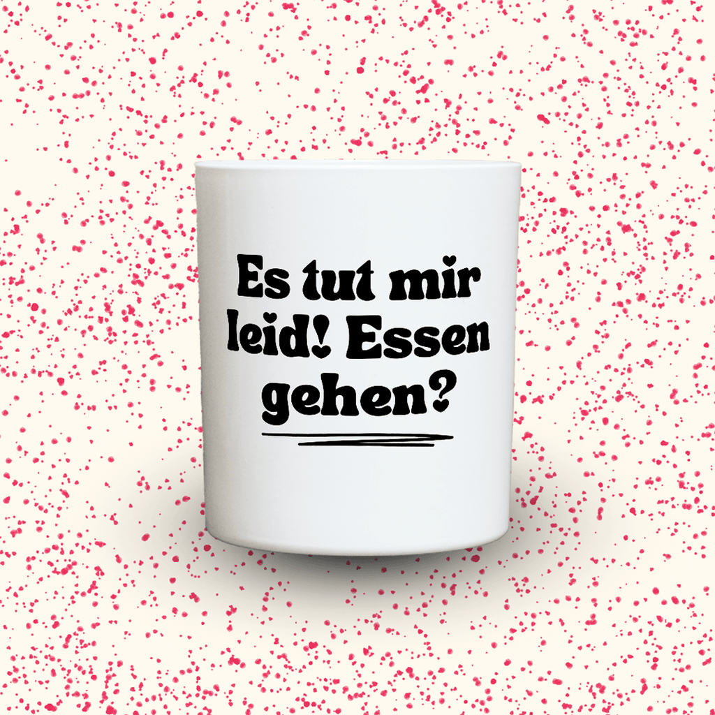 KDH  Duftkerze | Es tut mir leid! Essen gehen?