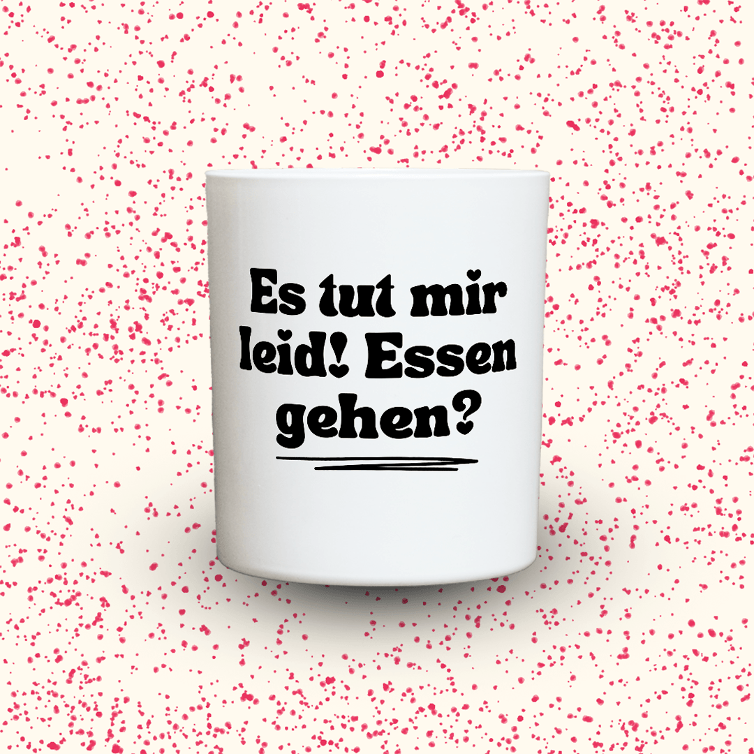 KDH  Duftkerze | Es tut mir leid! Essen gehen?