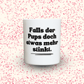 Duftkerze „Falls der Pups doch etwas mehr stinkt.“ von Kerzen der Herzen, Sojawachs im Glas