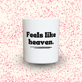 Duftkerze „Feels like heaven.“ von Kerzen der Herzen, Sojawachs im Glas