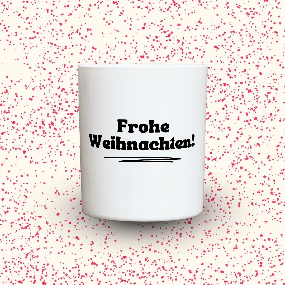 KDH  Duftkerze | Frohe Weinachten!