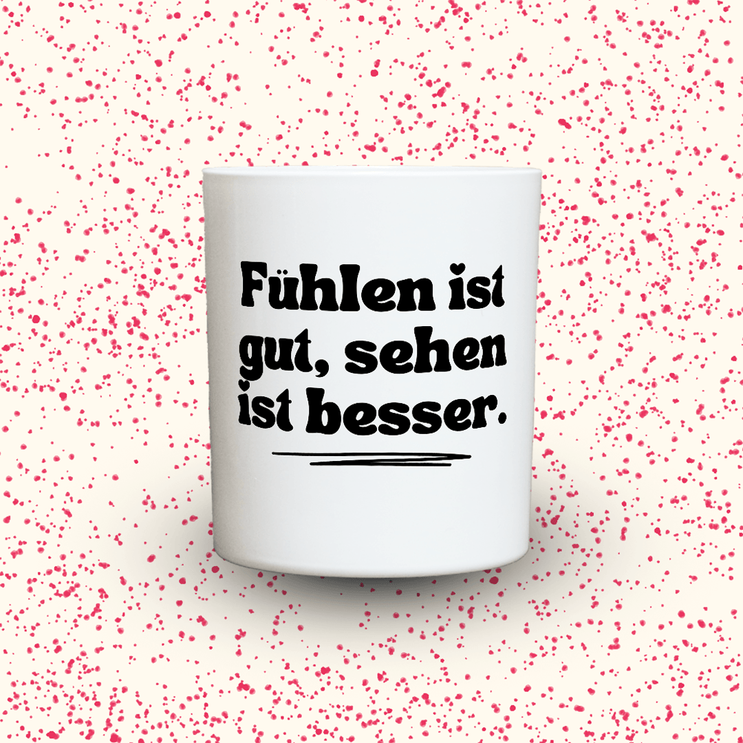 KDH  Duftkerze | Fühlen ist gut, sehen ist besser.