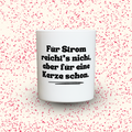 Duftkerze „Für Strom reicht's nicht, aber für eine Kerze schon“ von Kerzen der Herzen, Sojawachs im Glas