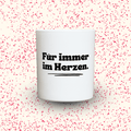 Duftkerze „Für immer im Herzen.“ von Kerzen der Herzen, Sojawachs im Glas