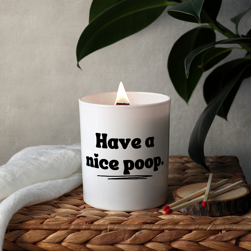 Duftkerze „Have a nice poop.“ von Kerzen der Herzen – Bild 3