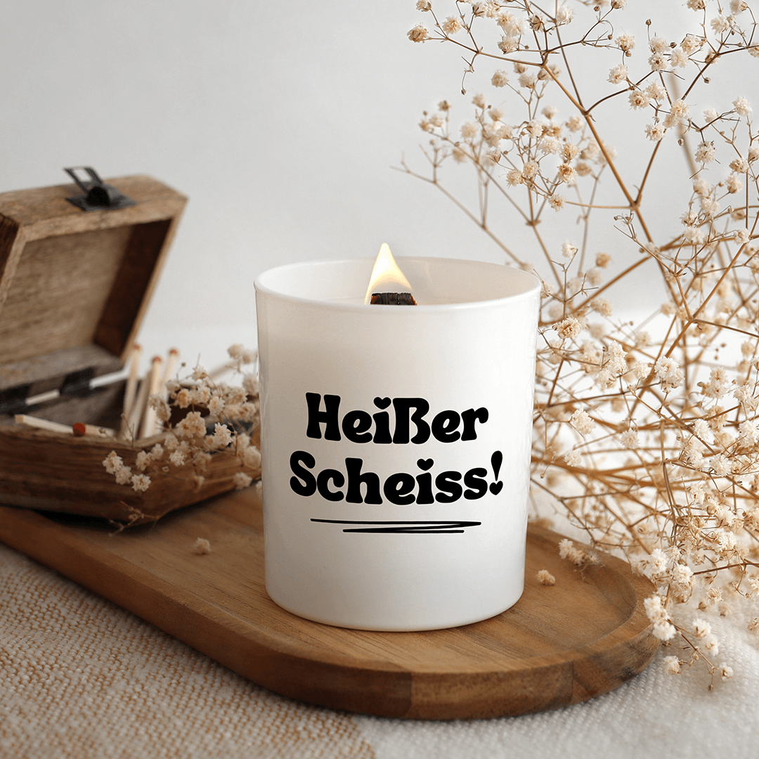 KDH  Duftkerze | Heißer scheiss!