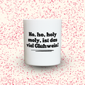 Duftkerze „Ho, ho, holy moly, ist das viel Glühwein!“ von Kerzen der Herzen, Sojawachs im Glas