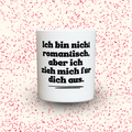 Duftkerze „Ich bin nicht romantisch, aber ich zieh mich für dich aus.“ von Kerzen der Herzen, Sojawachs im Glas