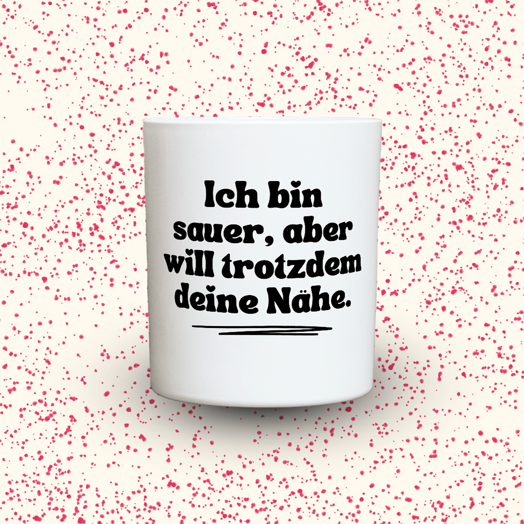 KDH  Duftkerze | Ich bin sauer, aber will trotzdem Nähe.