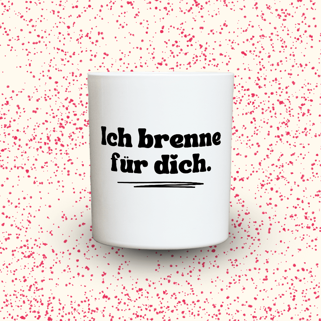 KDH  Duftkerze | Ich brenne für dich.
