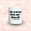 Duftkerze „Ich wärme dich auf – überall.“ von Kerzen der Herzen, Sojawachs im Glas