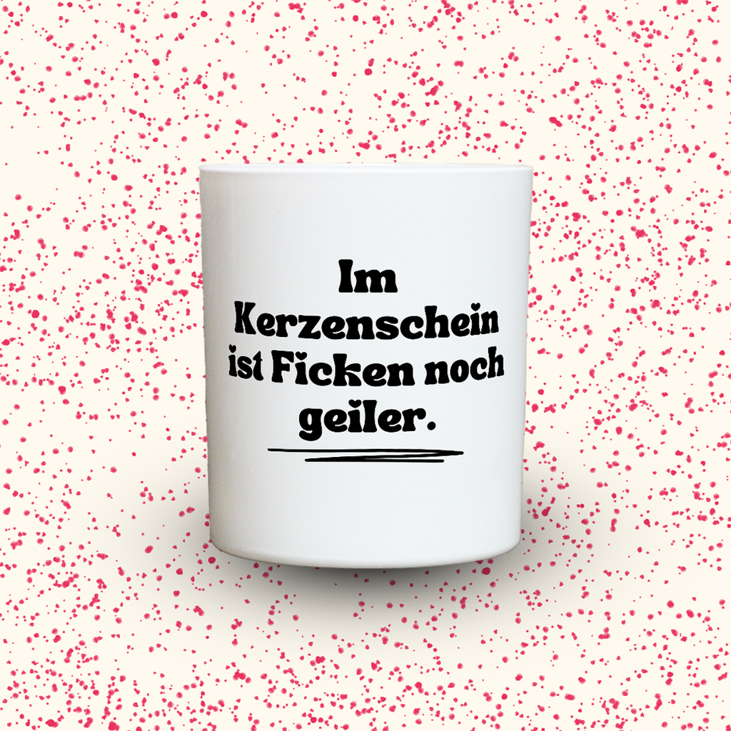 Im Kerzenschein ist Ficken noch geiler.