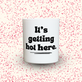 Duftkerze „It’s getting hot here.“ von Kerzen der Herzen, Sojawachs im Glas