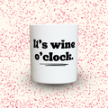 Duftkerze „It‘s wine o‘clock.“ von Kerzen der Herzen, Sojawachs im Glas