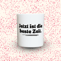 Duftkerze „Jetzt ist die beste Zeit.“ von Kerzen der Herzen, Sojawachs im Glas
