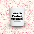 Duftkerze „Lass die Funken sprühen!“ von Kerzen der Herzen, Sojawachs im Glas