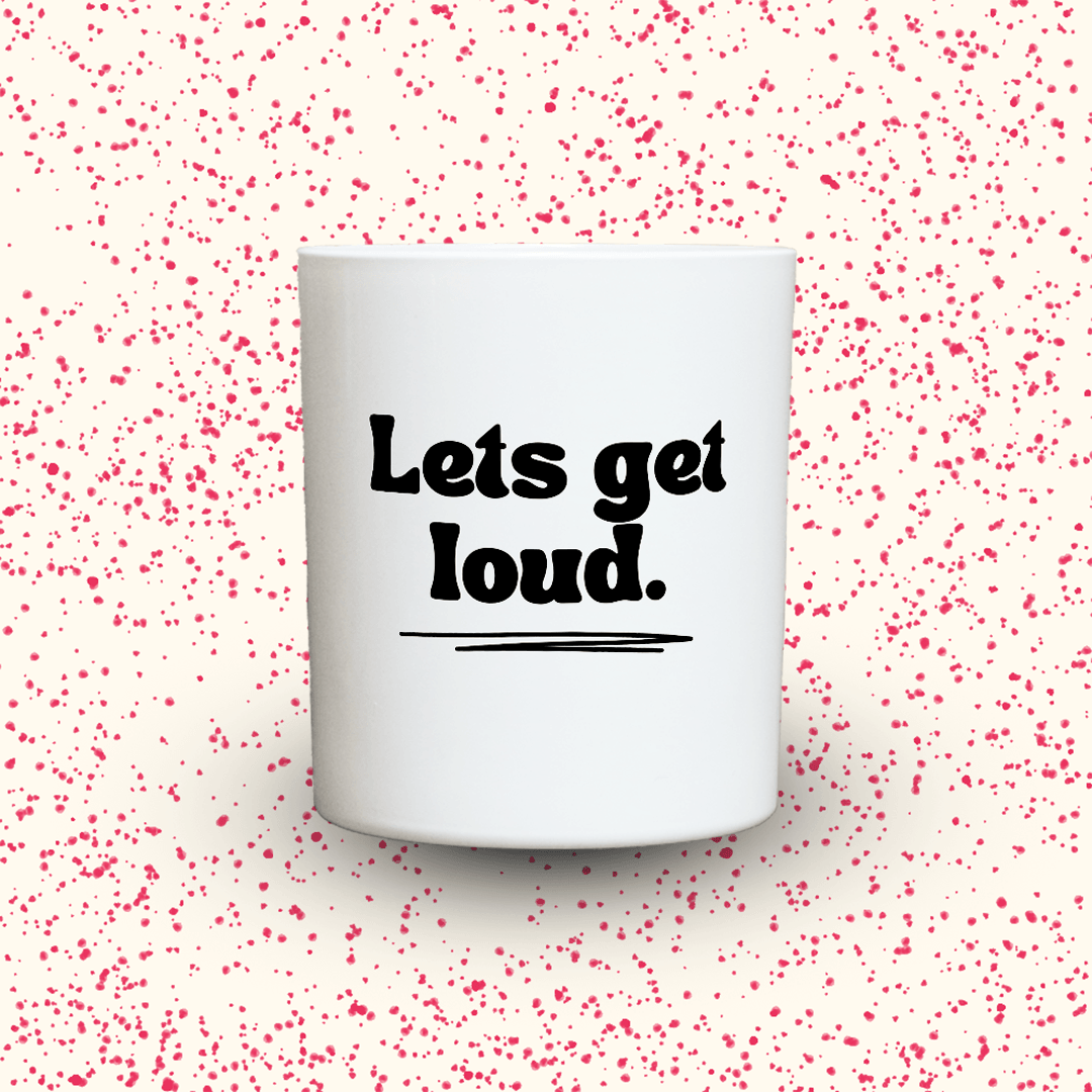 KDH  Duftkerze | Lets get loud.