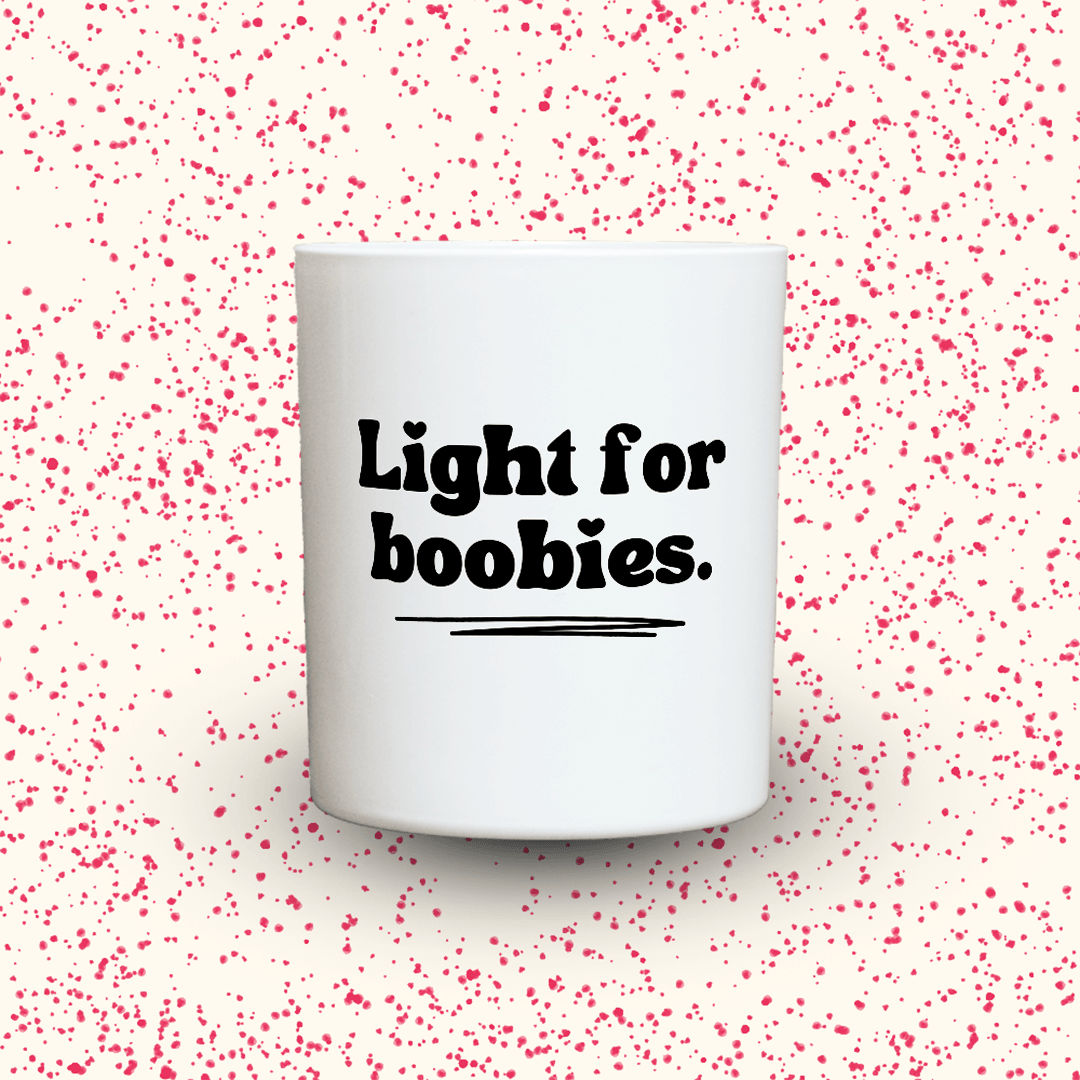 KDH  Duftkerze | Light for boobies.
