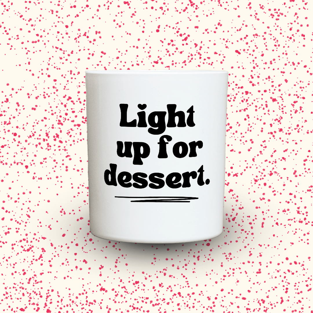 KDH  Duftkerze | Light up for dessert.