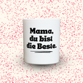 Duftkerze „Mama, du bist die Beste.“ von Kerzen der Herzen, Sojawachs im Glas