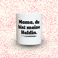 Duftkerze „Mama, du bist meine Heldin.“ von Kerzen der Herzen, Sojawachs im Glas