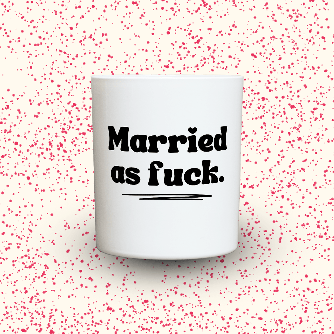 KDH  Duftkerze | Married as fuck.