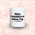 Duftkerze „Mein Lichtblick an jedem Tag.“ von Kerzen der Herzen, Sojawachs im Glas