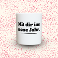 Duftkerze „Mit dir ins neue Jahr.“ von Kerzen der Herzen, Sojawachs im Glas