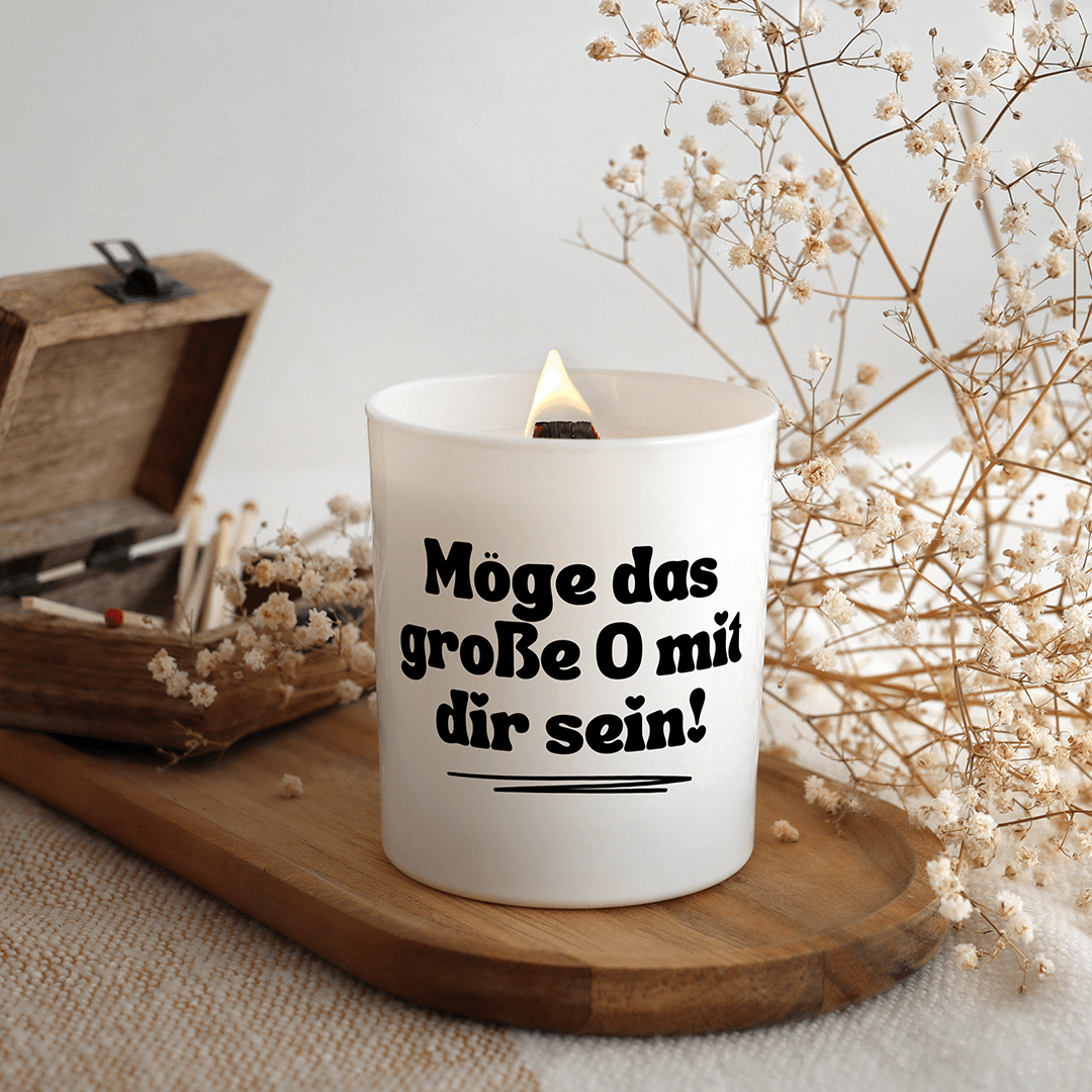 KDH  Duftkerze | Möge das große O mit dir sein!