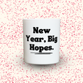 Duftkerze „New Year, Big Hopes.“ von Kerzen der Herzen, Sojawachs im Glas