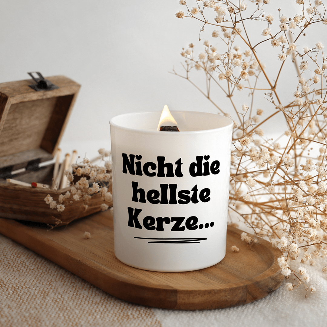 KDH  Duftkerze | Nicht die hellste Kerze…