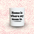 Duftkerze „Home is where my mom is.“ von Kerzen der Herzen, Sojawachs im Glas