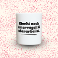 Duftkerze „Riecht nach untervögelt und überarbeitet.“ von Kerzen der Herzen, Sojawachs im Glas