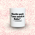 Duftkerze „Riecht nach "Lass mich in Ruhe".“ von Kerzen der Herzen, Sojawachs im Glas